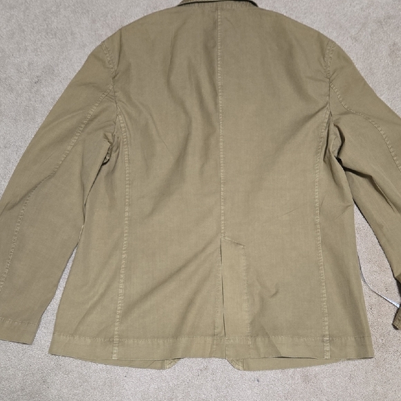 Men's Tan Casual Blazer - Picture 12 of 14
